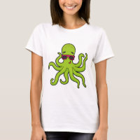 Octopus with Sunglasses