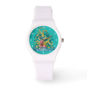 Octopus Woman Watch
