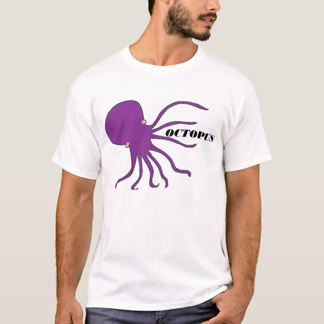 octopusfjfjfjfjfj T-Shirt (Front)