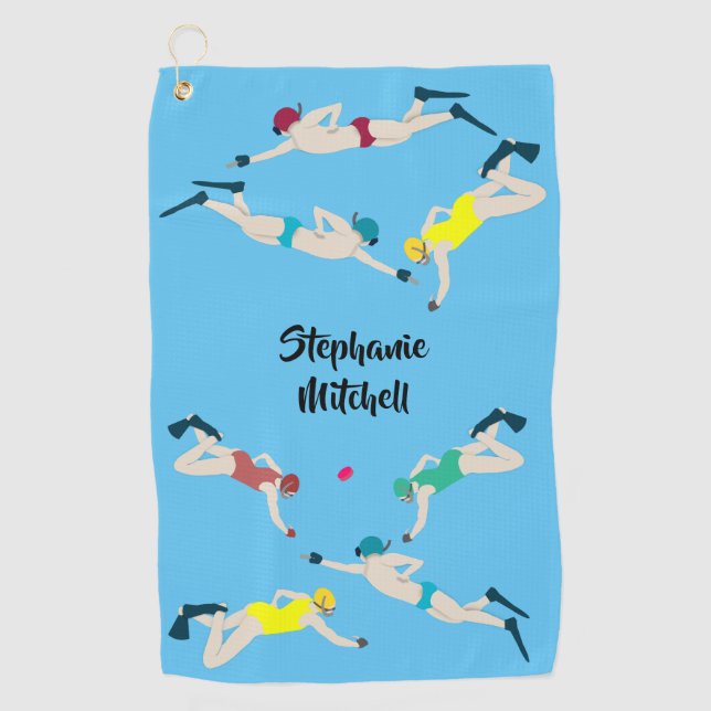 Octopush Golf Towel (Front)
