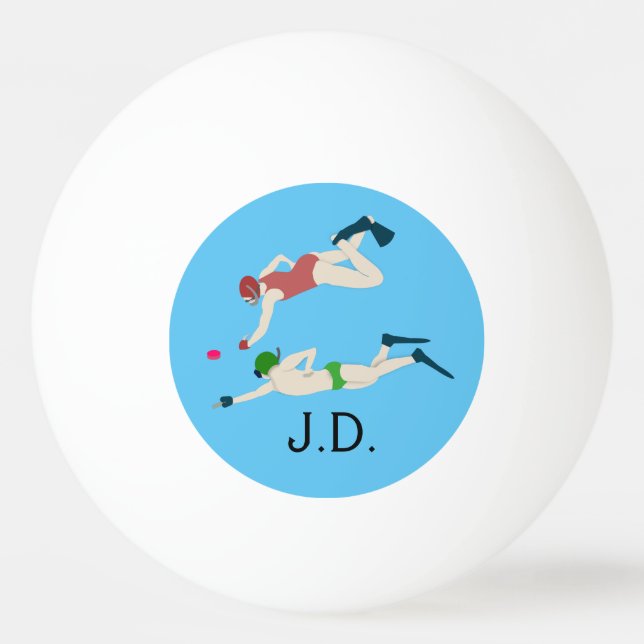 Octopush Ping Pong Ball (Front)
