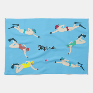 Octopush Tea Towel