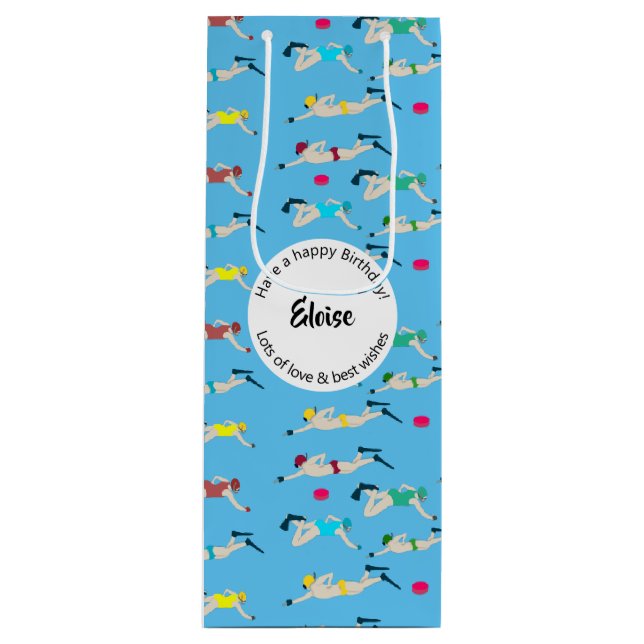 Octopush Wine Gift Bag (Front)