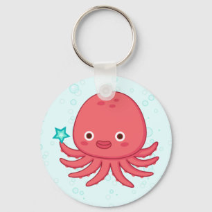 Octopus's Got Star Key Ring
