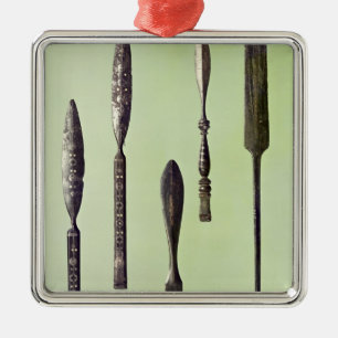 Oculist's instruments, c.270 metal ornament