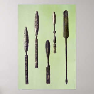 Oculist's instruments, c.270 poster