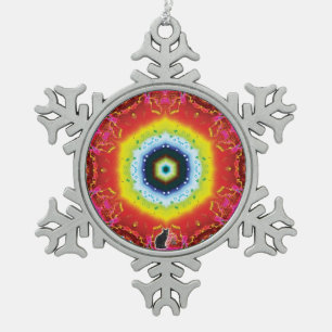 Oculus Kaleidoscope Snowflake Ornament