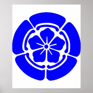 Oda Kamon, Japan Poster