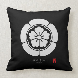 Oda Mokkou | KAMON [ Japanese Family Crest ] Cushion