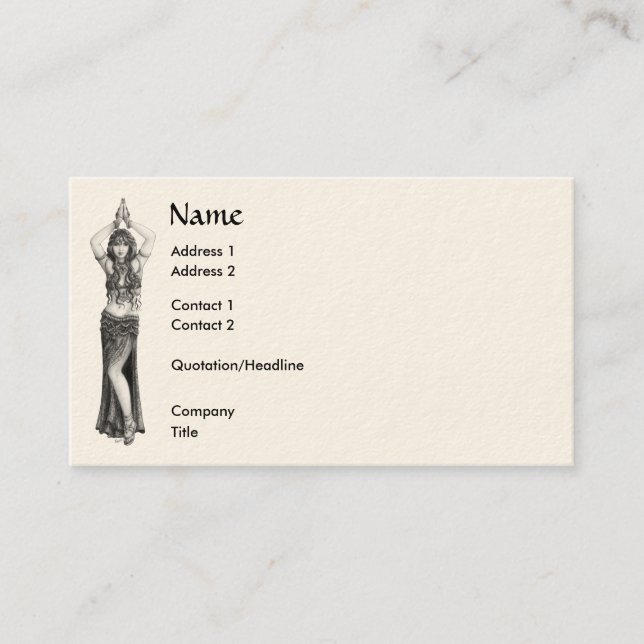 Odalisk Business Card (Front)