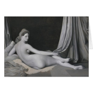 Odalisque in Grisaille