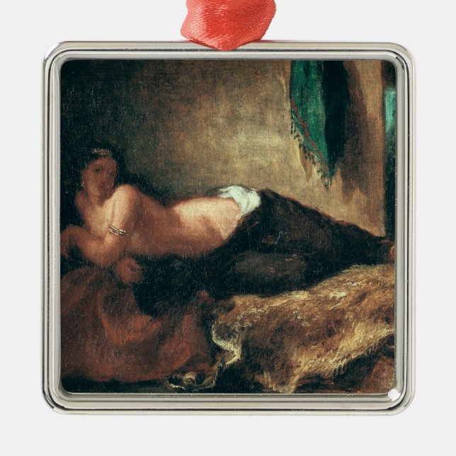 Odalisque Metal Ornament (Front)