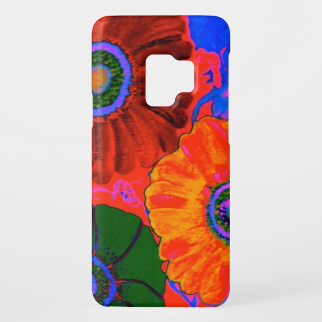 odd-2.jpgAbstract floral in red Case-Mate Samsung Galaxy Case (Back)