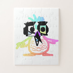 ODD BIRD Kids Jigsaw Puzzle