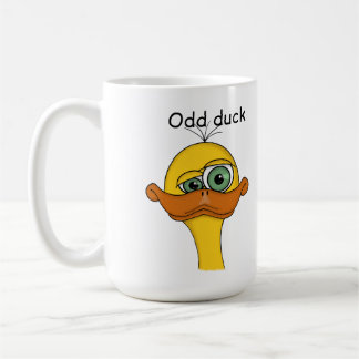 Odd Cartoon Duck Coffee Mug