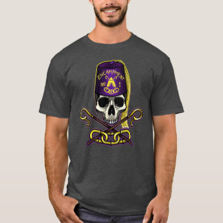 Odd Fellows Encampment Skull and Crossed Crooks T-Shirt