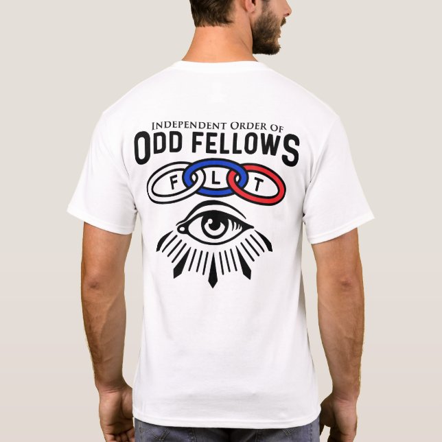 Odd Fellows Links and Eye T-Shirt (Back)