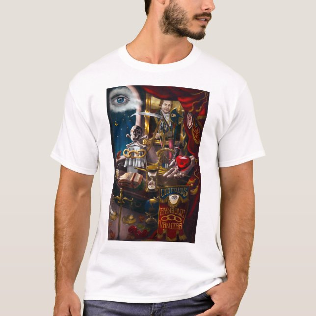 Odd Fellows Symbolic Vanitas T-Shirt (Front)