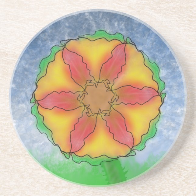 Odd Flower Coaster (Front)