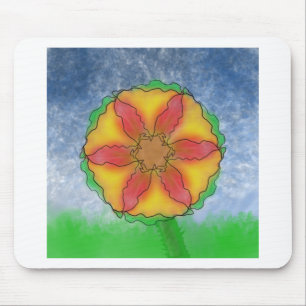 Odd Flower Mouse Pad