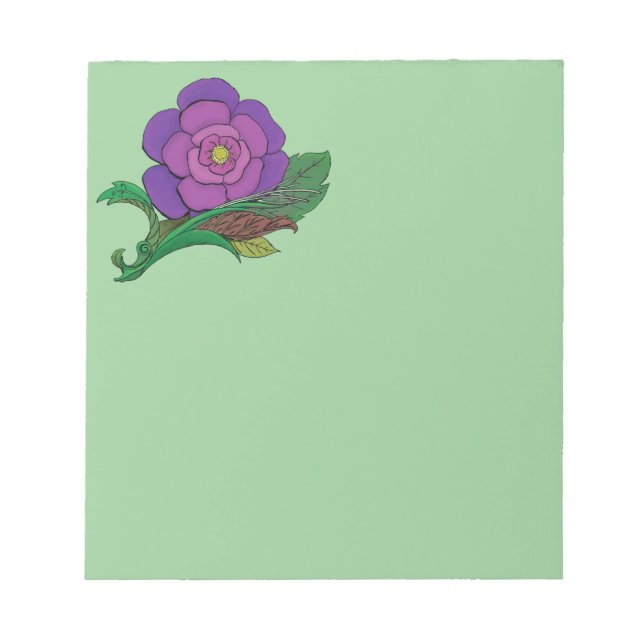 Odd Flower Notepad (Front)