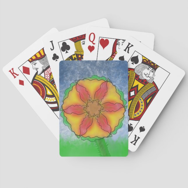 Odd Flower Playing Cards (Back)