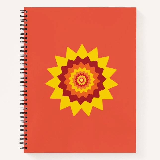 Odd Flower Spiral Notebook (Front)