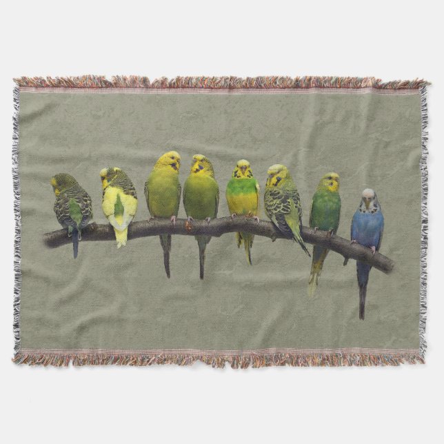 Odd One Out Throw Blanket (Front)