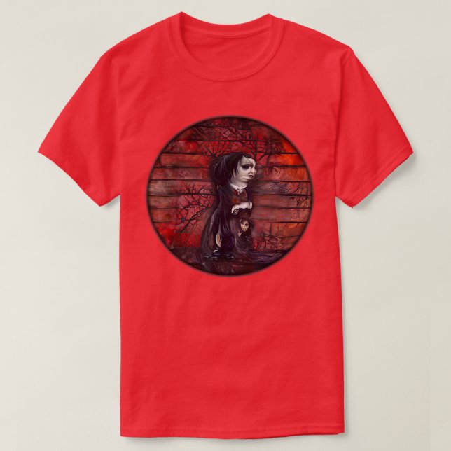 Oddities and Curiosities a Nightmare Nanny  T-Shirt (Design Front)