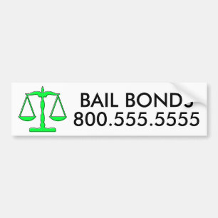 oddRex bail bonds Bumper Sticker