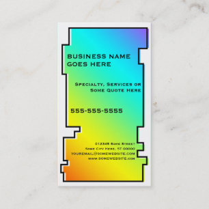 oddRex drums Business Card