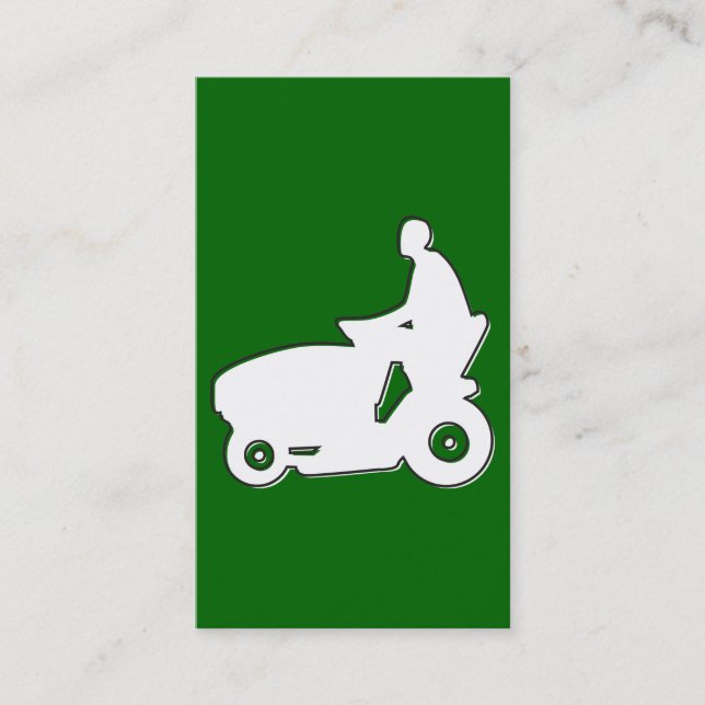 oddRex lawn services Business Card (Front)
