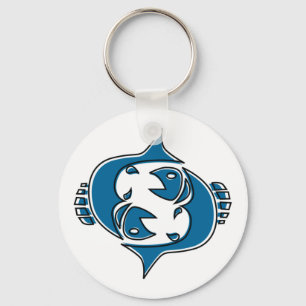 oddRex pisces Key Ring