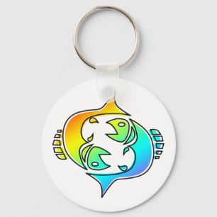 oddRex pisces Key Ring
