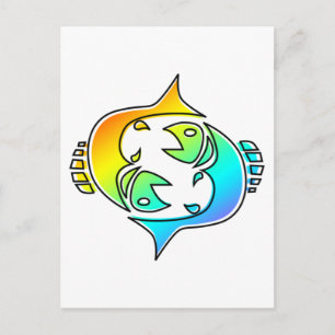 oddRex pisces Postcard