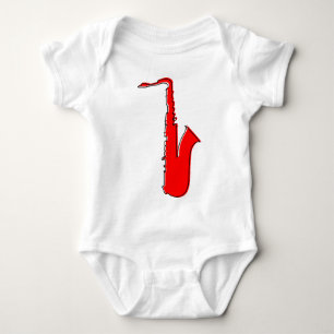 oddRex saxophone Baby Bodysuit