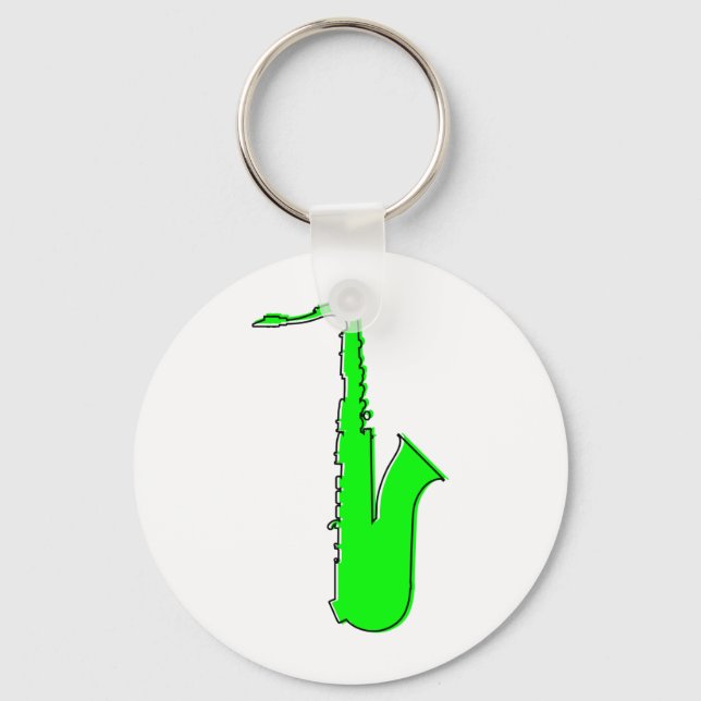 oddRex saxophone Key Ring (Front)