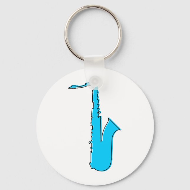 oddRex saxophone Key Ring (Front)