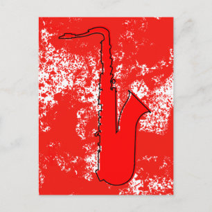 oddRex saxophone Postcard