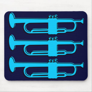 oddRex trumpets Mouse Pad