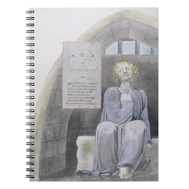 Ode to Adversity, design 37 from 'The Poems of Tho Notebook (Front)