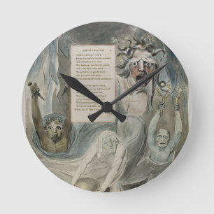 Ode to Adversity, from 'The Poems of Thomas Grey', Round Clock