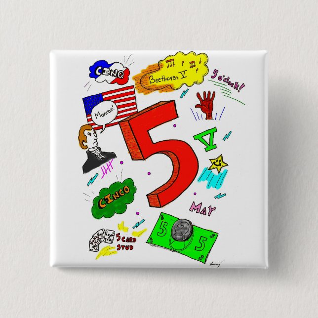 Ode to Five Button (Front)