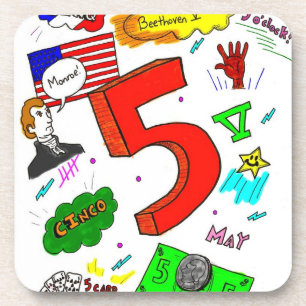 Ode to Five Coasters - Set of 6