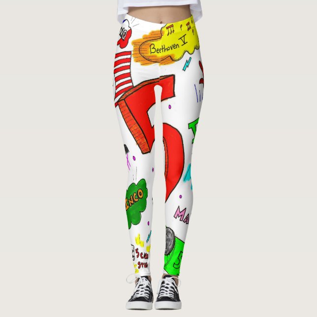 Ode to Five Leggings (Front)