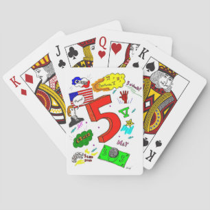 Ode to Five Playing Cards