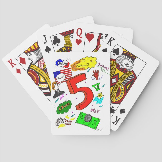Ode to Five Playing Cards (Back)