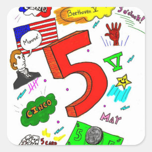 Ode to Five Stickers - Set of 20