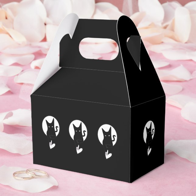 Ode to Love Cat Favour Box  (Wedding)