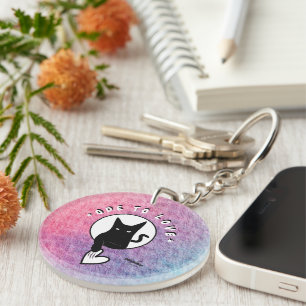 Ode to Love Cat Keychain - Adiela Akoo
